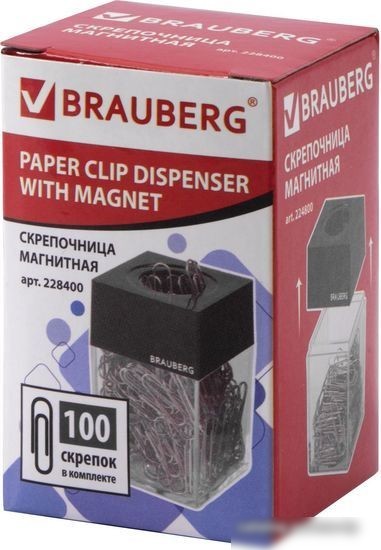 BRAUBERG 228400 (со скрепками)