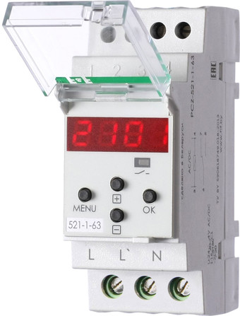 Реле времени Евроавтоматика F&F PCZ-525-1-63 EA02.002.019