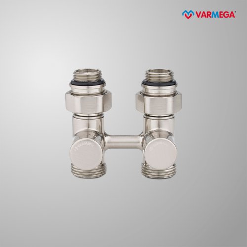 Узел нижнего подключения Varmega 1/2"х3/4"EK VMDV21-100415 (белый)