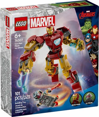 Конструктор LEGO Marvel 76307 Железный Человек против Альтрона
