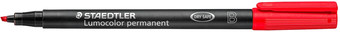 Маркер перманентный Staedtler Люмоколор В 314-2 (красный)