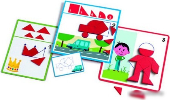 Развивающая игра Djeco Eduludo Фигуры 08300