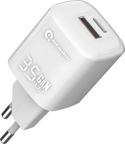 Адаптер питания Atomic Crystal G351 GAN 35W (белый)