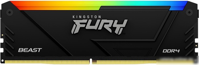 Оперативная память Kingston FURY Beast RGB 2x32ГБ DDR4 2666 МГц KF426C16BB2AK2/64
