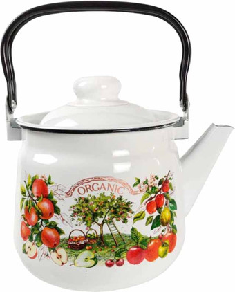Чайник без свистка Эмаль Organic 01-2711/4М