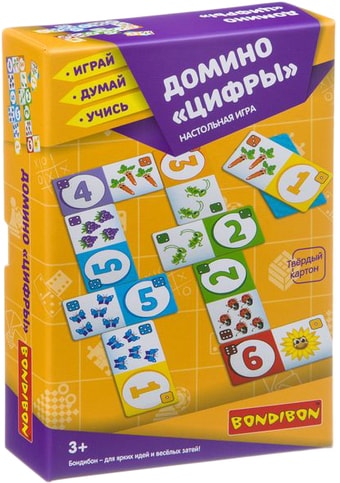 Развивающая игра Bondibon Цифры ВВ3902