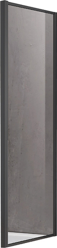 Душевая стенка Aquatek AQ ARI WA 10020BL 100x200 (черный/прозрачное стекло)