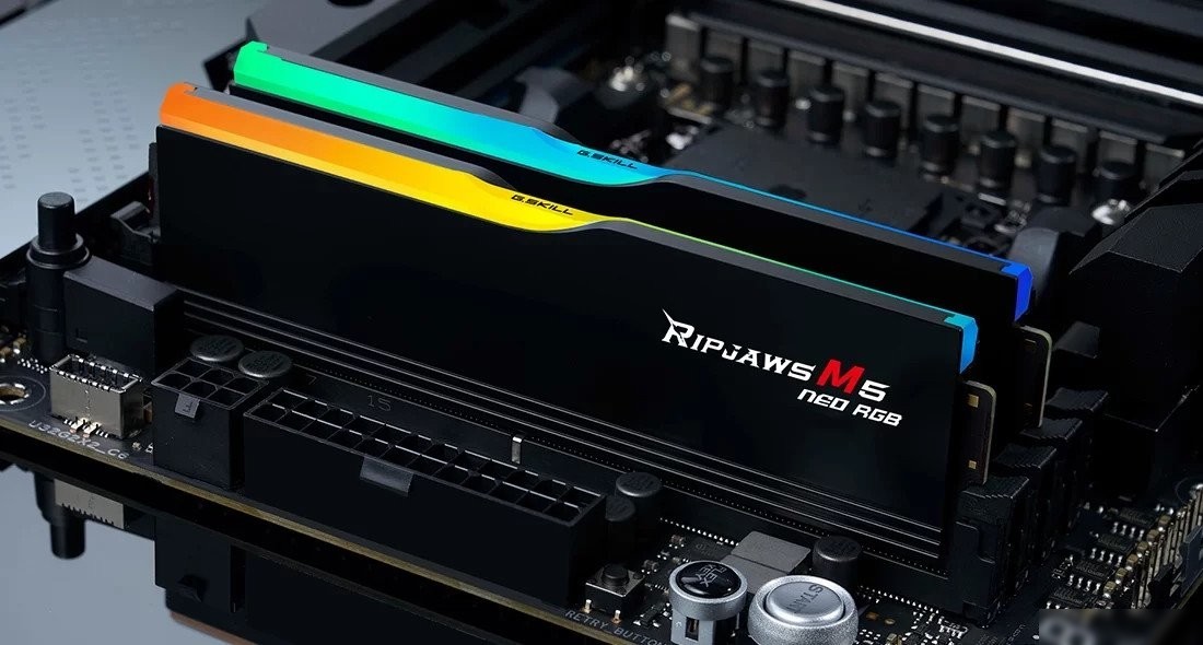 Оперативная память G.Skill Ripjaws M5 Neo RGB 2x32ГБ DDR5 6000 МГц F5-6000J2836G32GX2-RM5NRK