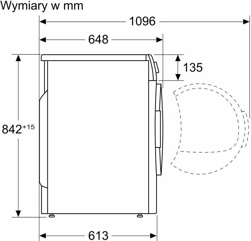 Сушильная машина Bosch Serie 6 WQG145APPL