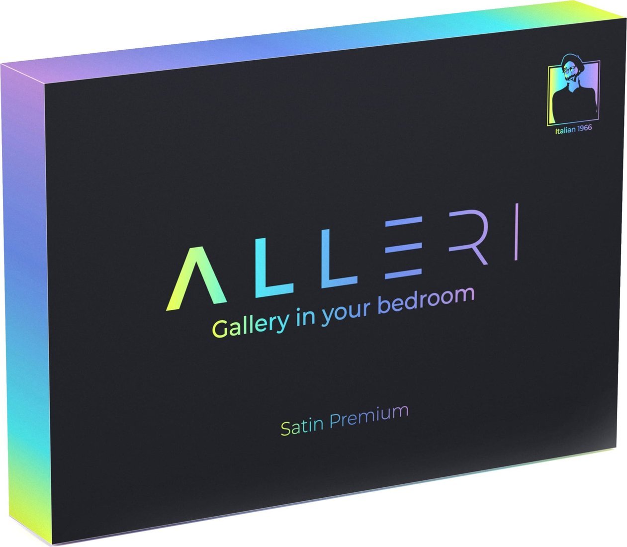 Постельное белье Alleri Сатин Premium 1.5сп СП-303