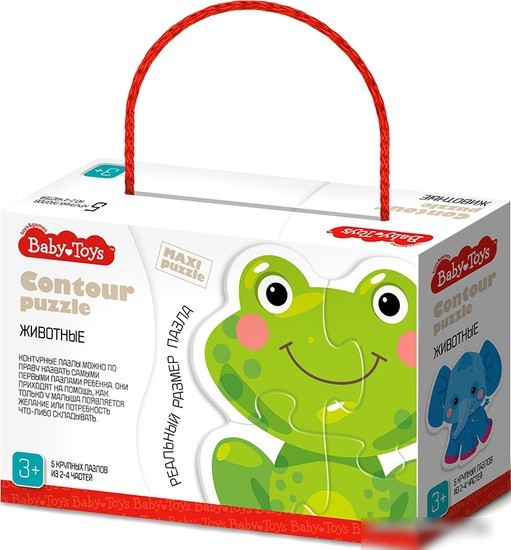 Мозаика/пазл Baby Toys Животные 04117