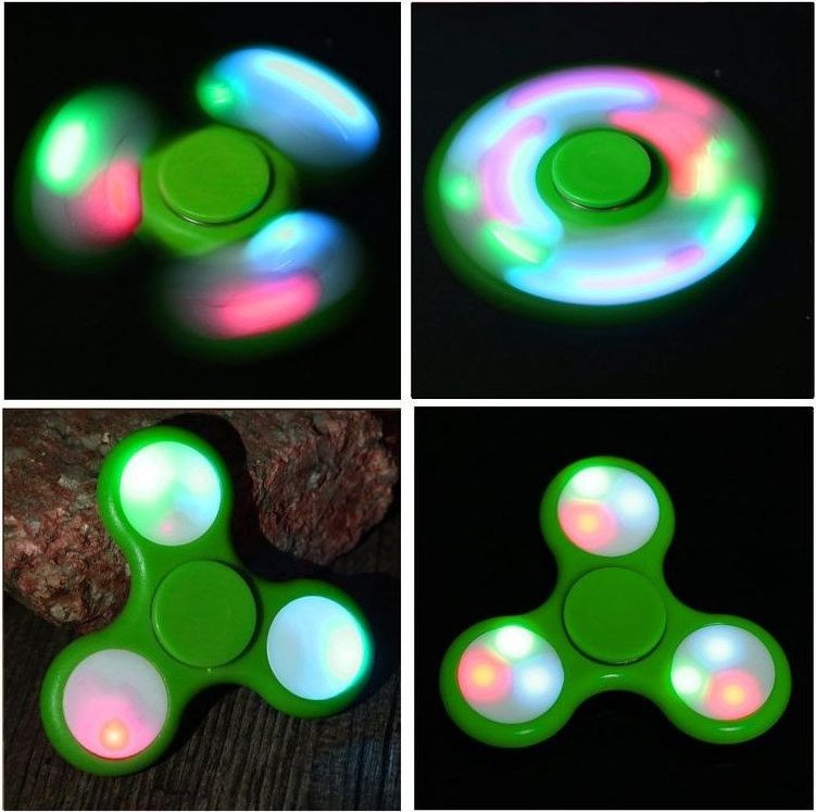 Фиджет спиннер Bingo Hand Spinner LED (зеленый)