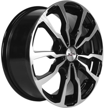 Литые диски X'trike X-117 16x6.5" 5x112мм DIA 57.1мм ET 45мм BK/FP