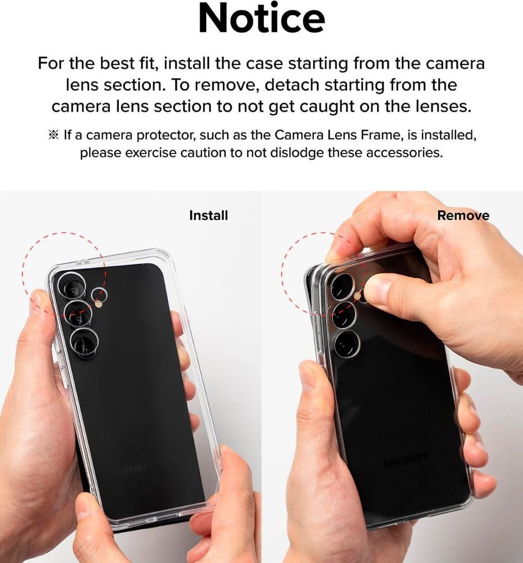 Чехол для телефона Ringke Fusion X для Galaxy S24 Ultra Camo Black