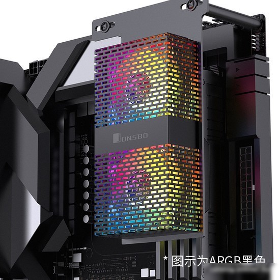 Кулер для оперативной памяти Jonsbo NF-2 ARGB Black