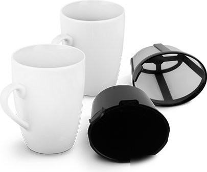 Кофеварка Blackton Bt CM1113 (красный/черный)