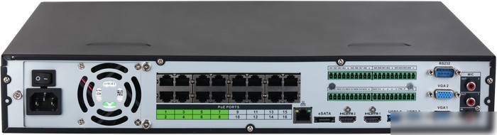 Сетевой видеорегистратор Dahua DHI-NVR5416-16P-EI