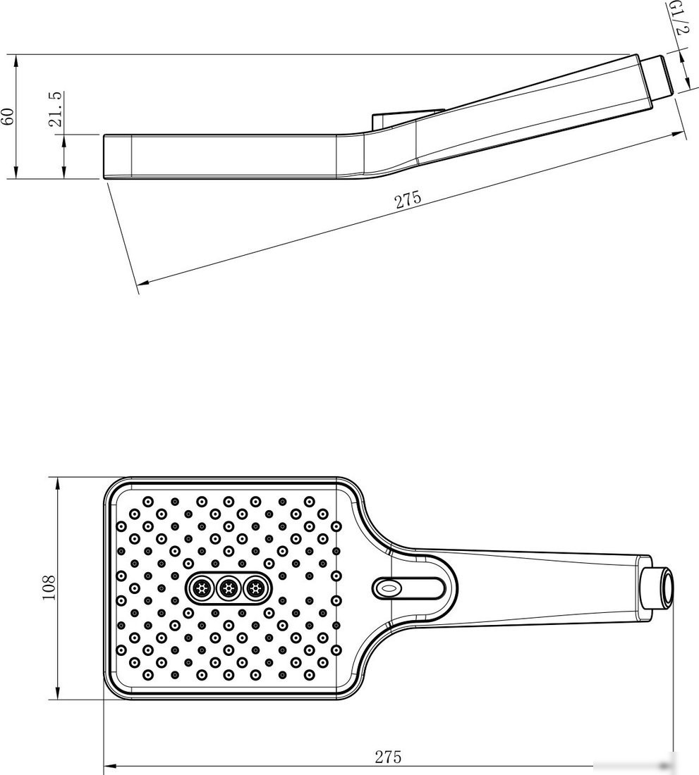 Душевой гарнитур Lauter 213GM
