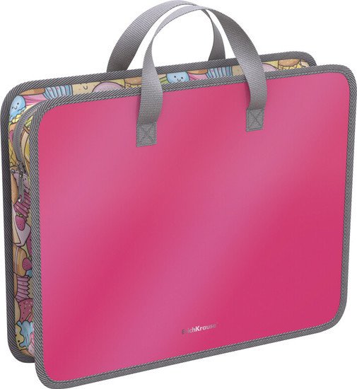 Папка для бумаг Erich Krause Glossy Bubble Gum 55000 (голубой)
