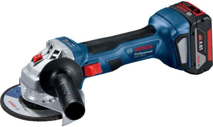 Bosch 0615990M8S (болгарка, шуруповерт, 2 АКБ)