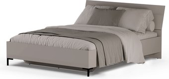 Кровать Black Red White Domenica LOZ160х200 М (глиняный серый/глиняный серый)