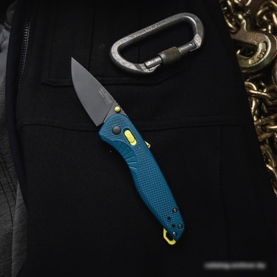 Складной нож SOG 11-41-03-41 Aegis Mk3 Indigo-Acid