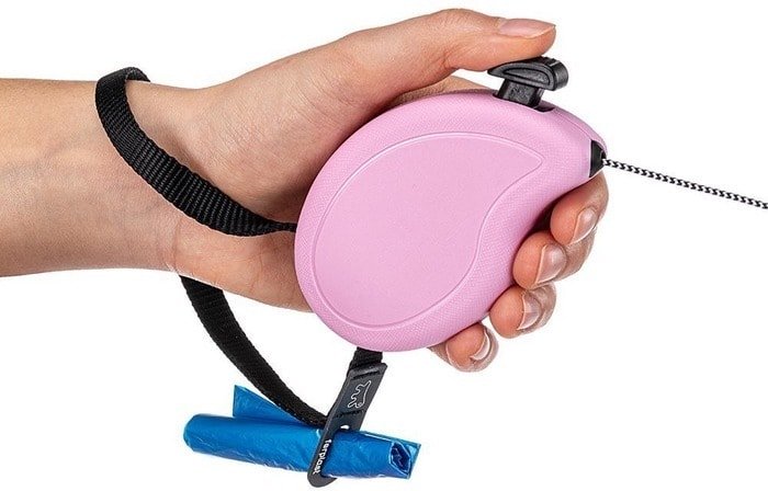 Поводок-рулетка Ferplast Flippy One Cord Mini 75091016 (розовый)