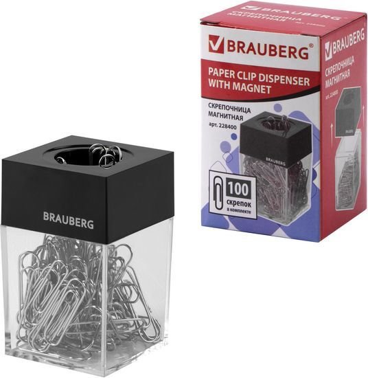 BRAUBERG 228400 (со скрепками)