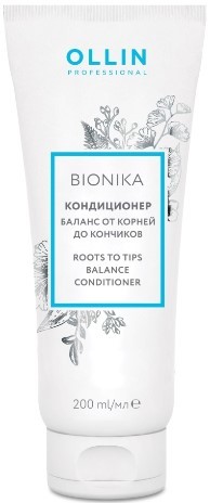 Кондиционер Ollin Professional BioNika Баланс от корней до кончиков 200 мл