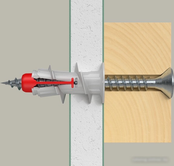 Дюбель-гвоздь Fischer DuoBlade S 545678 (20 шт)