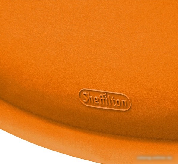 Стул Sheffilton SHT-S75 (оранжевый/хром лак)