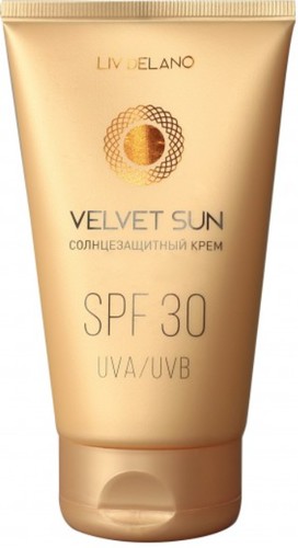 Крем солнцезащитный Liv Delano Velvet sun SPF 30 150 г