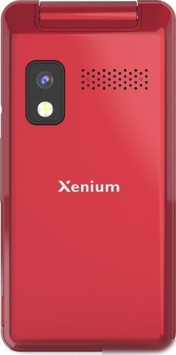 Кнопочный телефон Xenium X600 (красный)