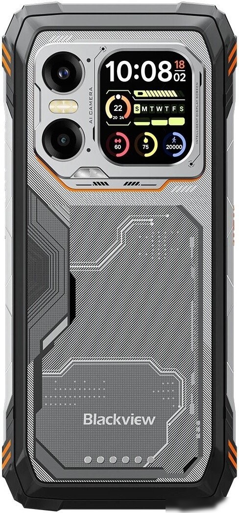 Телефон Blackview Xplore 1 16GB/512GB (черный/оранжевый)
