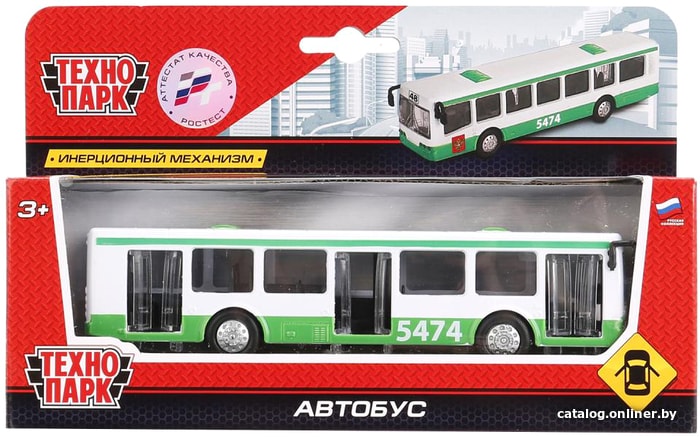 Технопарк Автобус рейсовый SB-16-65-BUS-WB