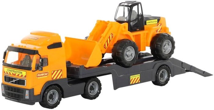 Полесье Volvo автомобиль-трейлер + трактор-погрузчик 8831
