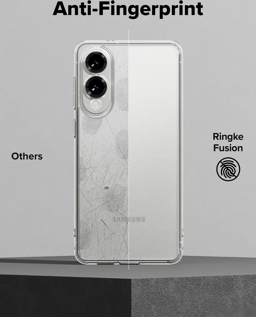 Чехол для телефона Ringke Fusion для Galaxy S25 Edge Matte Clear