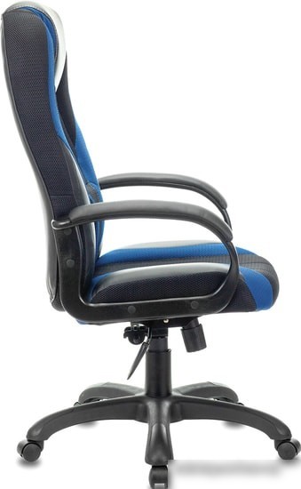 Кресло Brabix Rapid GM-102 (черный/синий)