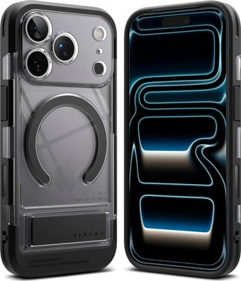 Чехол для телефона Ringke Ux Magnetic для iPhone 17 Pro Smoke Black