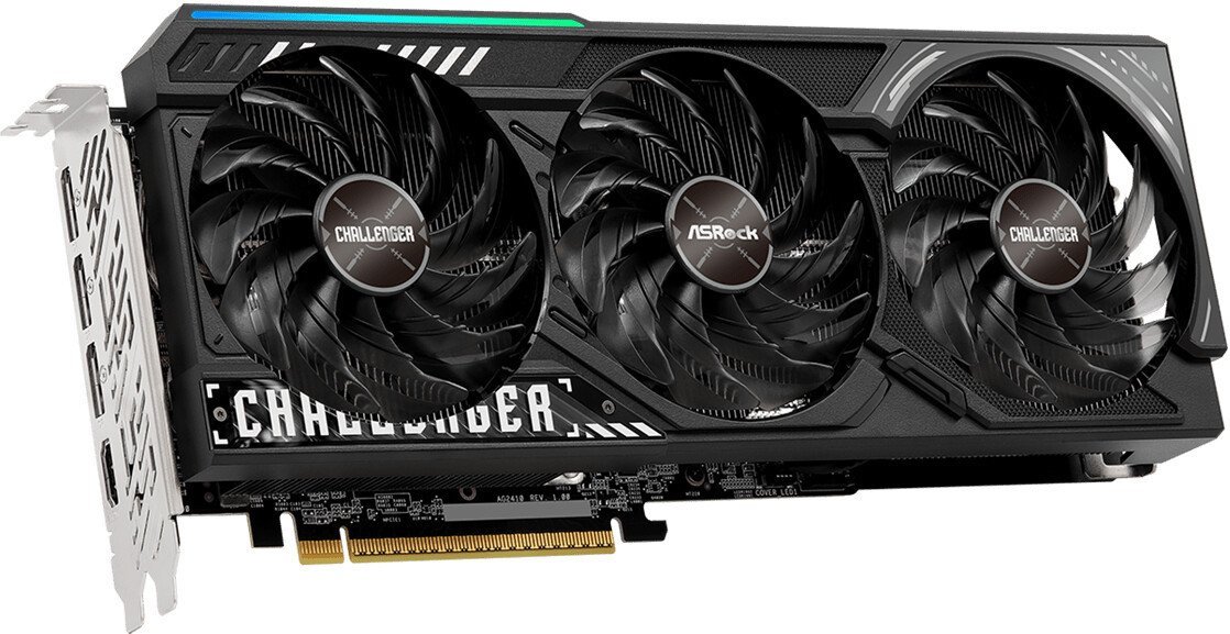 Видеокарта ASRock AMD Radeon RX 9070 XT Challenger 16GB RX9070XT CL 16G