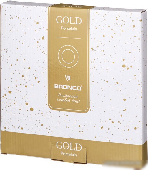 Тарелка обеденная Bronco Gold 263-1080