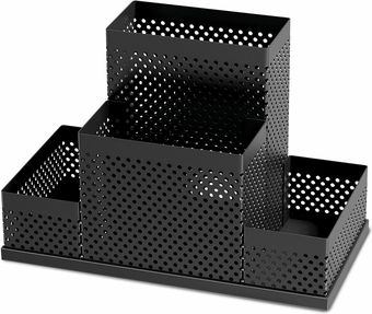 Органайзер настольный BRAUBERG Germanium 237982 (черный)