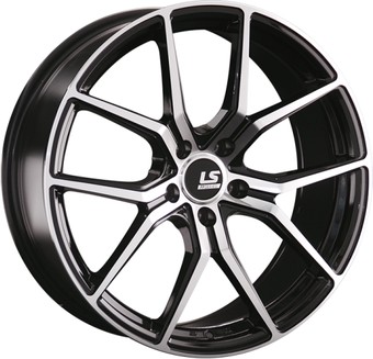 Литые диски LS RC47 18x8" 5x112мм DIA 66.6мм ET 40мм BKF
