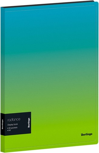 Папка для бумаг Berlingo Radiance DB4_30003 (голубой/зеленый)