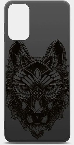 Чехол для телефона BoraSCO ArtWorks для Samsung Galaxy M52 50946 (черный/рисунок)