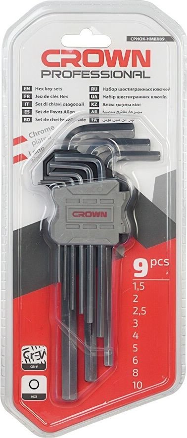 Набор ключей Crown CPHOK-HMBX09