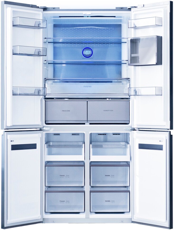 Четырёхдверный холодильник CENTEK CT-1746 Inox