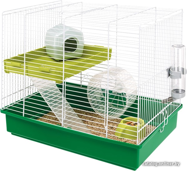 Клетка Ferplast Hamster Duo (зеленый) 57025411 Клетка Ferplast Hamster Duo (зеленый) 57025411