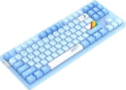 Клавиатура Dareu A87X (Dareu Blue Sky V3, голубой)