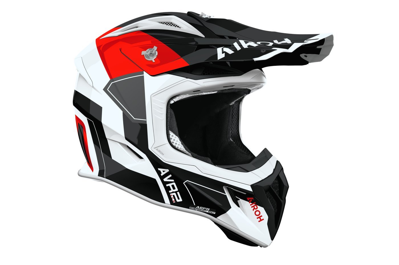 Мотошлем Airoh Aviator Ace 2 Shield AV22S55-XL (XL, красный глянец)